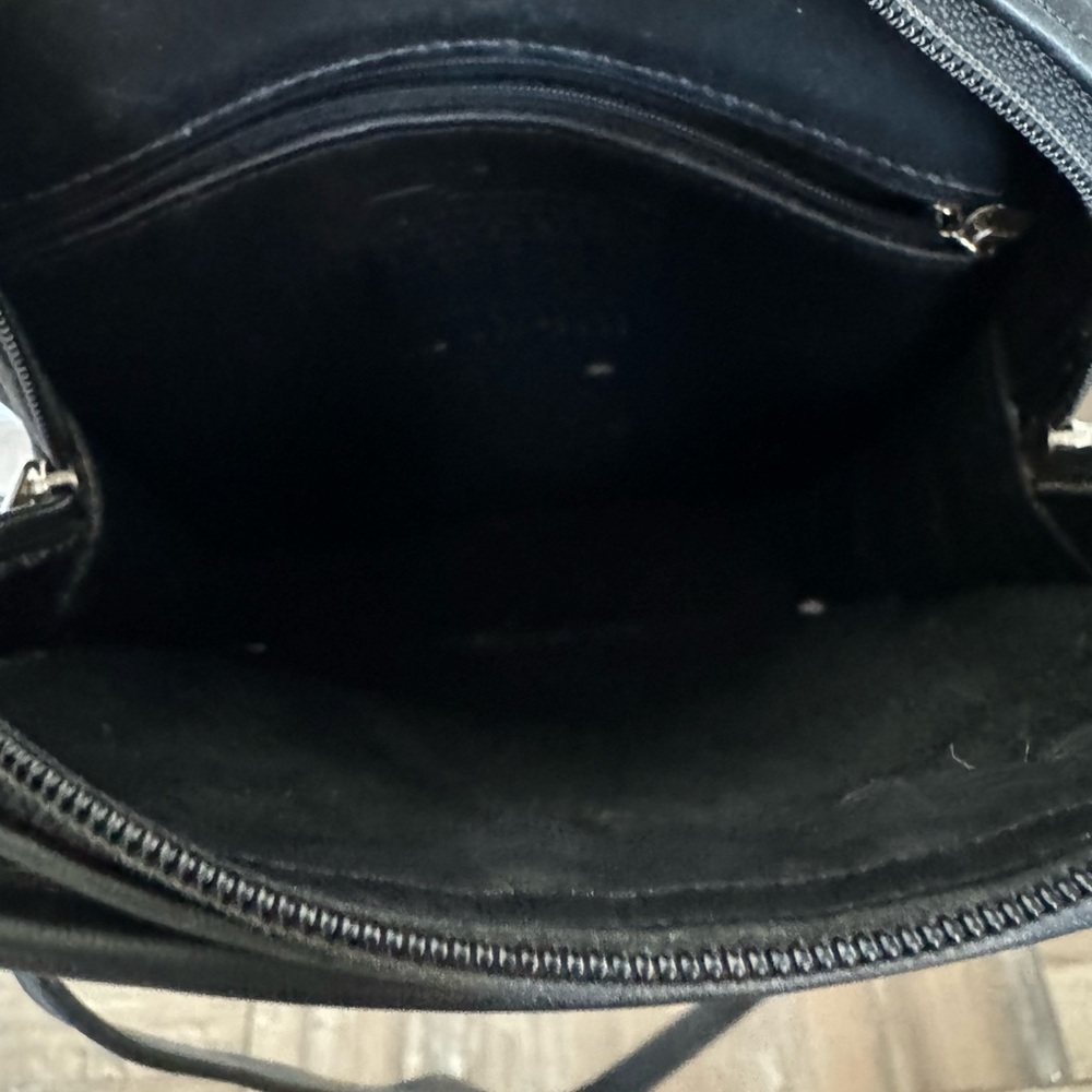 Vintage Coach 9817 Black Leather Camera Crossbody Shoulder Bag - Picture 9 of 16